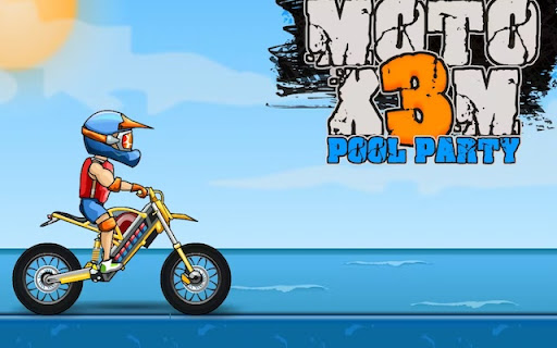 Moto X3M Pool Party  from Chrome web store to be run with OffiDocs Chromium online