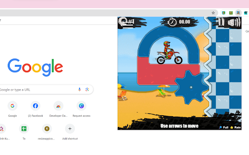 Moto X3M Unblocked™  from Chrome web store to be run with OffiDocs Chromium online