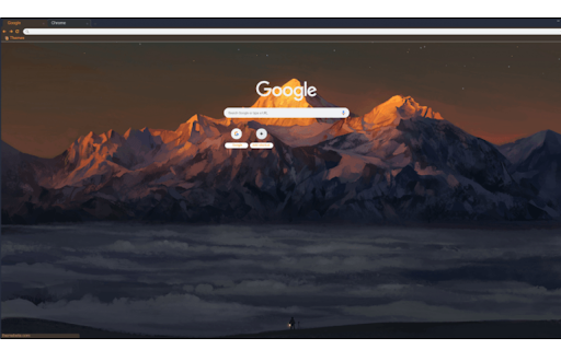 mountain artwork painting sunlight  from Chrome web store to be run with OffiDocs Chromium online