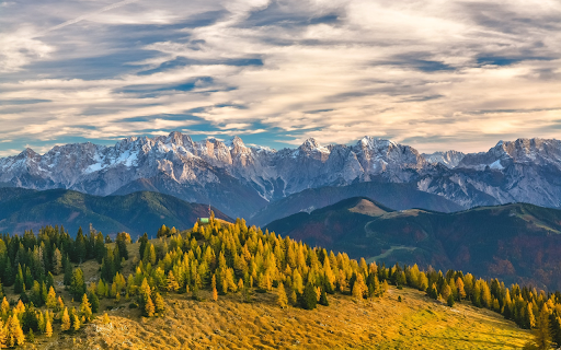Mountain forest  from Chrome web store to be run with OffiDocs Chromium online
