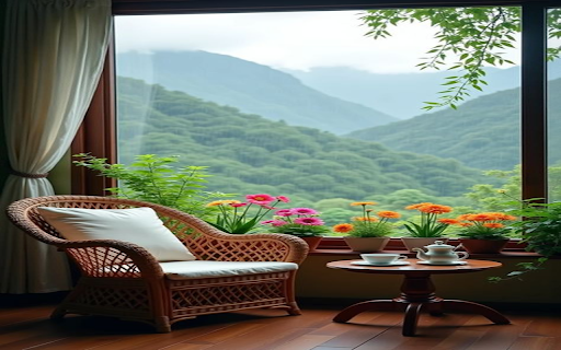 Mountain house wallpaper  from Chrome web store to be run with OffiDocs Chromium online