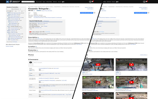 Mountain Project Beta Videos  from Chrome web store to be run with OffiDocs Chromium online