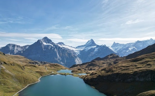 MOUNTAIN RANGE AND RIVER THEME  from Chrome web store to be run with OffiDocs Chromium online