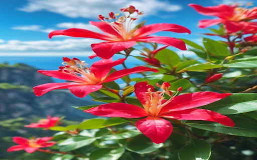Mountain Rhododendron Wallpaper  from Chrome web store to be run with OffiDocs Chromium online