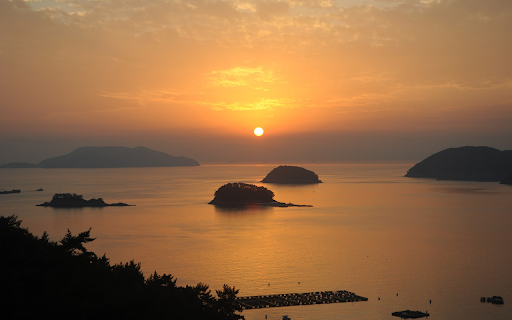 mountain river at sunset  from Chrome web store to be run with OffiDocs Chromium online