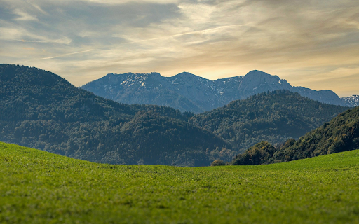 Mountains and forests  from Chrome web store to be run with OffiDocs Chromium online