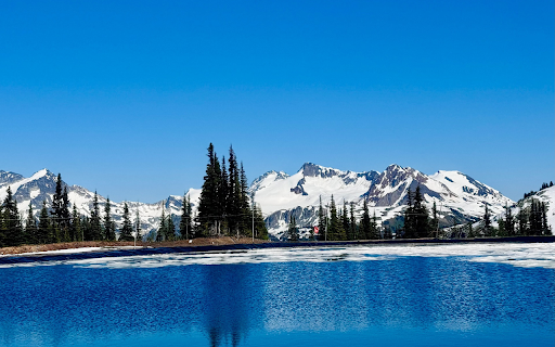 Mountains and green rivers  from Chrome web store to be run with OffiDocs Chromium online
