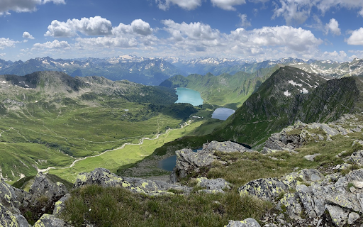 Mountains and trails  from Chrome web store to be run with OffiDocs Chromium online