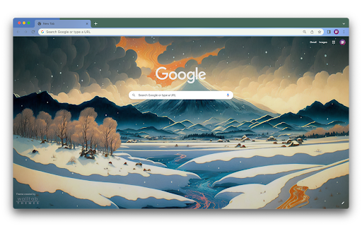 Mountain Snow  from Chrome web store to be run with OffiDocs Chromium online