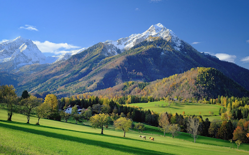 Mountains with green grass  from Chrome web store to be run with OffiDocs Chromium online