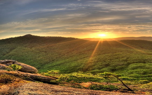 Mountain top sunrise wallpaper  from Chrome web store to be run with OffiDocs Chromium online
