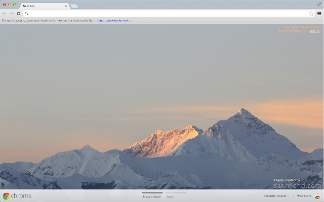 Mount Everest (1440+ x 900+)  from Chrome web store to be run with OffiDocs Chromium online