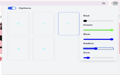 Mouse Pointer Effect  from Chrome web store to be run with OffiDocs Chromium online
