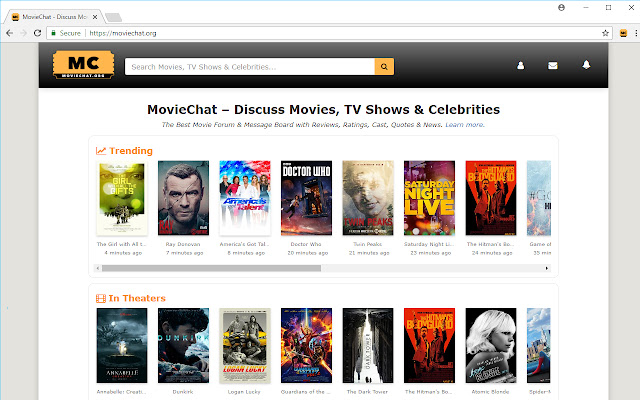 MovieChat  from Chrome web store to be run with OffiDocs Chromium online