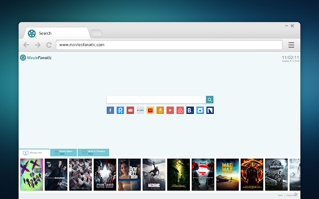 MoviesFanatic  from Chrome web store to be run with OffiDocs Chromium online