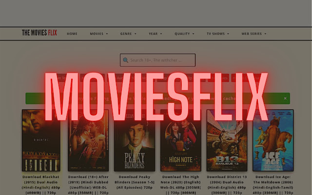 MoviesFlix | Watch online website  from Chrome web store to be run with OffiDocs Chromium online