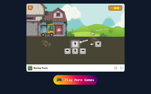 Moving Truck Game Master the roads and deliver with precision!  from Chrome web store to be run with OffiDocs Chromium online