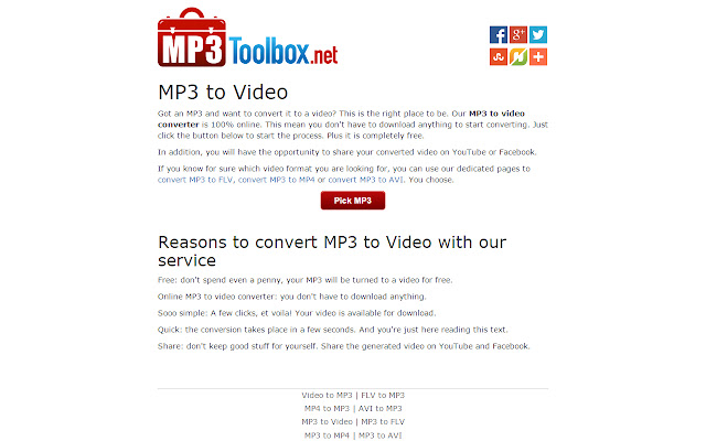 MP3Toolbox.net  from Chrome web store to be run with OffiDocs Chromium online