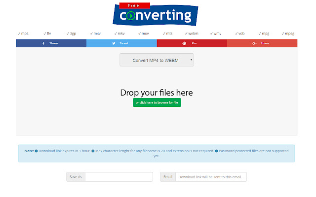 MP4 to WEBM Converter  from Chrome web store to be run with OffiDocs Chromium online