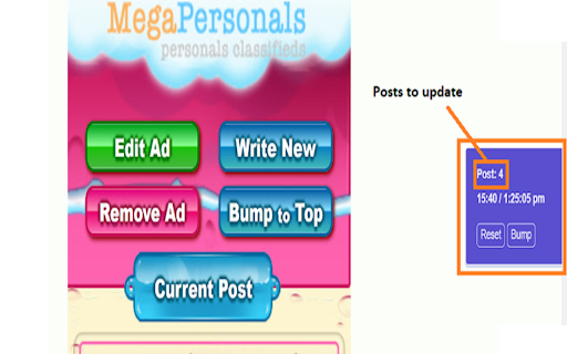 Mp Bump  from Chrome web store to be run with OffiDocs Chromium online