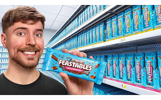 MrBeast  from Chrome web store to be run with OffiDocs Chromium online