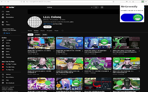 MrGreenify  from Chrome web store to be run with OffiDocs Chromium online