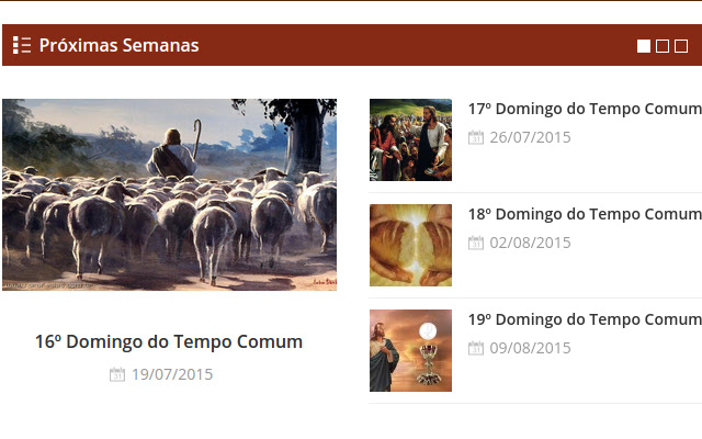 Músicas para Missa  from Chrome web store to be run with OffiDocs Chromium online