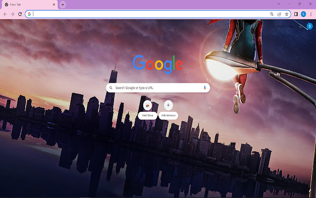 MS Marvel Theme  from Chrome web store to be run with OffiDocs Chromium online