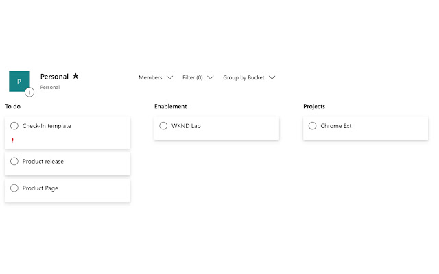 MS Planner Presenter  from Chrome web store to be run with OffiDocs Chromium online