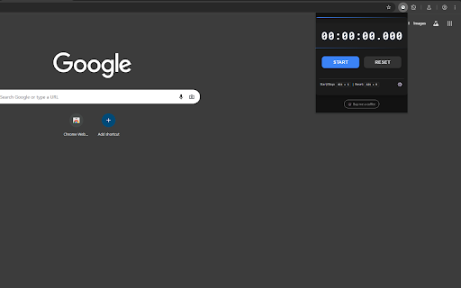 MsTimer  from Chrome web store to be run with OffiDocs Chromium online