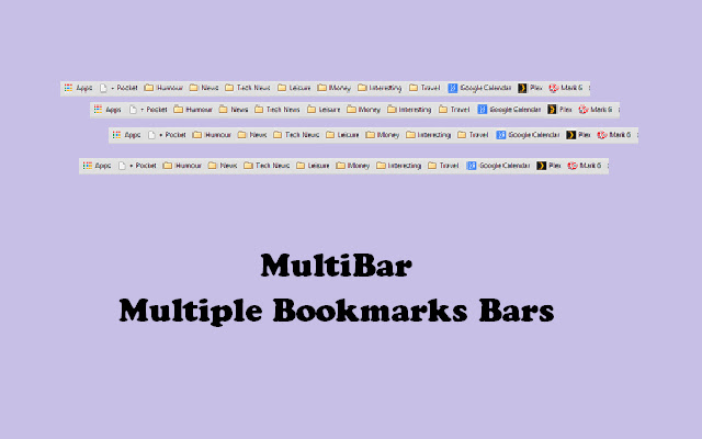 MultiBar  from Chrome web store to be run with OffiDocs Chromium online