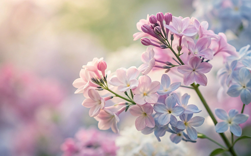 Multicolored Flower Branch  from Chrome web store to be run with OffiDocs Chromium online