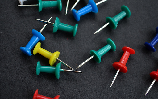 Multi colored pins  from Chrome web store to be run with OffiDocs Chromium online