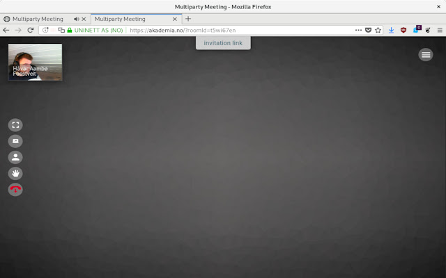 Multiparty Meeting Screen Sharing  from Chrome web store to be run with OffiDocs Chromium online
