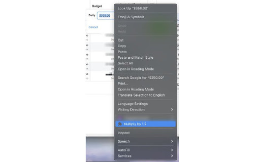 Multiplier Extension  from Chrome web store to be run with OffiDocs Chromium online
