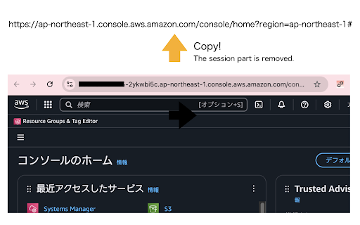 Multi Session URL Copier  from Chrome web store to be run with OffiDocs Chromium online