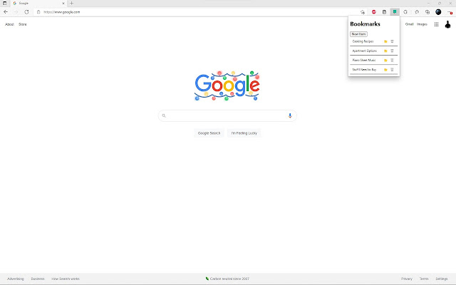 Multi tab Bookmark App  from Chrome web store to be run with OffiDocs Chromium online