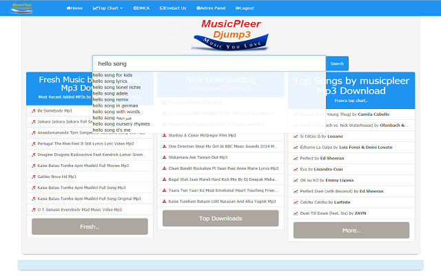 Musicpleer  from Chrome web store to be run with OffiDocs Chromium online