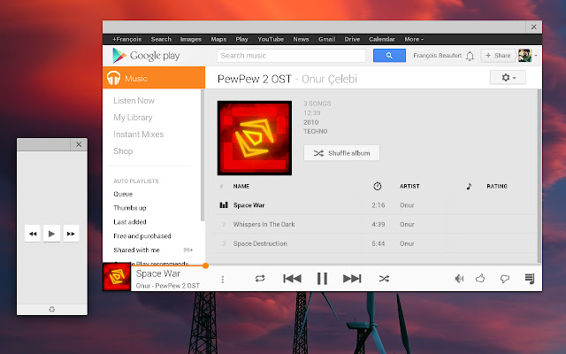 Music Remote Controller  from Chrome web store to be run with OffiDocs Chromium online