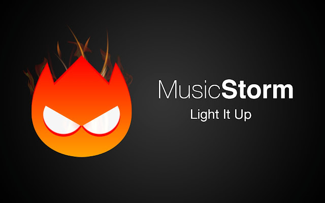 Music Storm visualize any music tab  from Chrome web store to be run with OffiDocs Chromium online