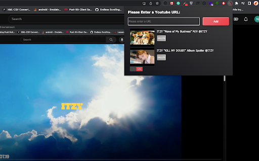 Music Streamer  from Chrome web store to be run with OffiDocs Chromium online