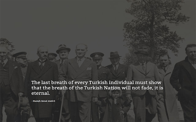 Mustafa Kemal Ataturk Quotes  from Chrome web store to be run with OffiDocs Chromium online