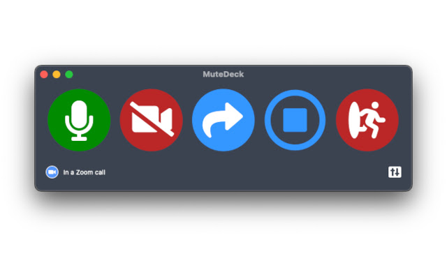 MuteDeck Google Meet Extension  from Chrome web store to be run with OffiDocs Chromium online