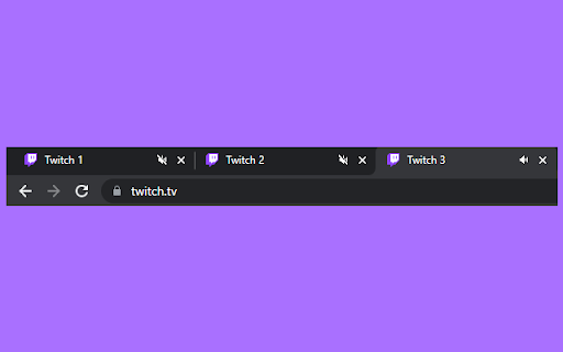 MuteTab for Twitch  from Chrome web store to be run with OffiDocs Chromium online