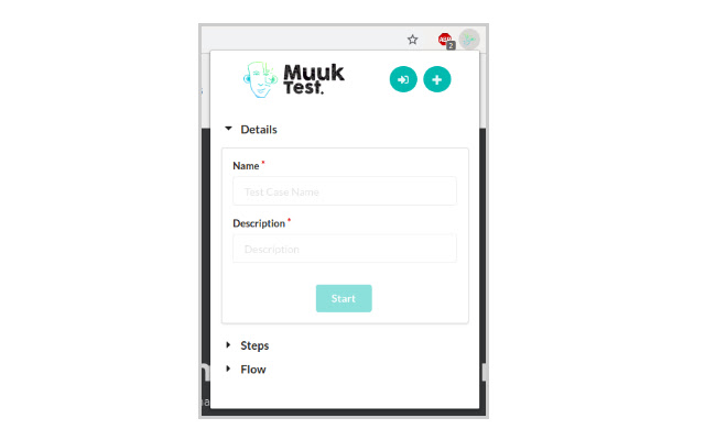 MuukTest Extension  from Chrome web store to be run with OffiDocs Chromium online