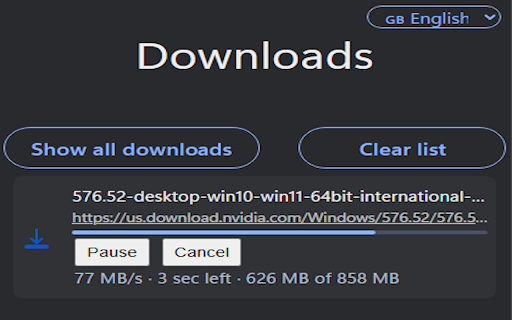 MV3 Download Manager  from Chrome web store to be run with OffiDocs Chromium online