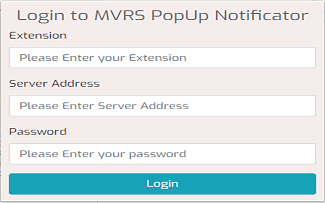 MVRS PopUp Notificator  from Chrome web store to be run with OffiDocs Chromium online