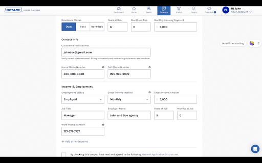My Approval Autofill  from Chrome web store to be run with OffiDocs Chromium online
