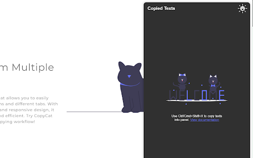 MyCopyCat  from Chrome web store to be run with OffiDocs Chromium online