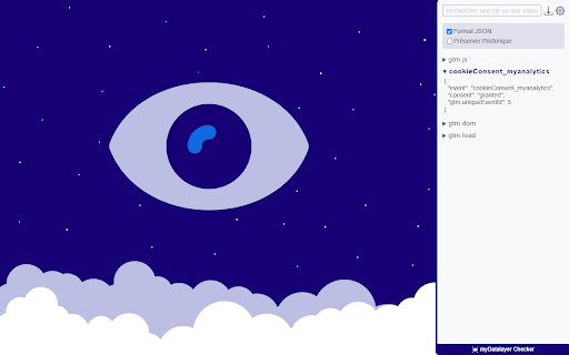 myDatalayer Checker (Viewer / Inspector / Explorer)  from Chrome web store to be run with OffiDocs Chromium online